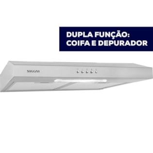 Depurador de ar Slim 60 Cm Inox 127V Suggar DPS161IX