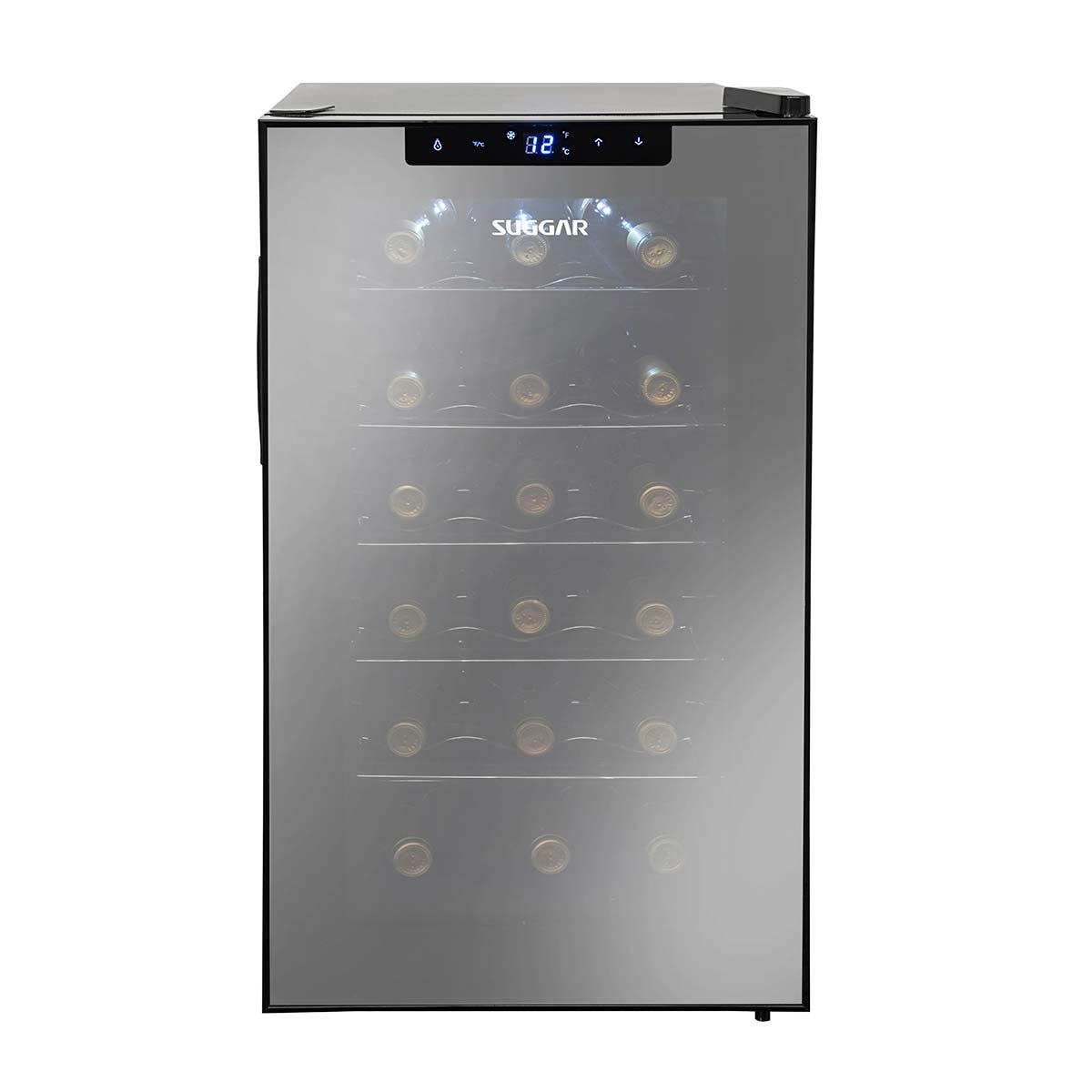 Adega Climatizada Cannes 18 Garrafas Preta Suggar - d5b6308a-fe91-45df-8276-9080e08bc4a5