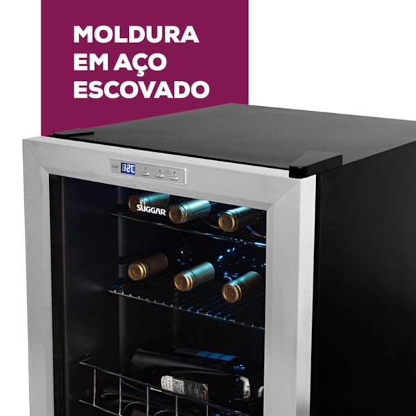 Adega Climatizada Lyon  13 Garrafas - Imagem principal - ad9c3d5d-df2f-460a-a30f-490242590d93