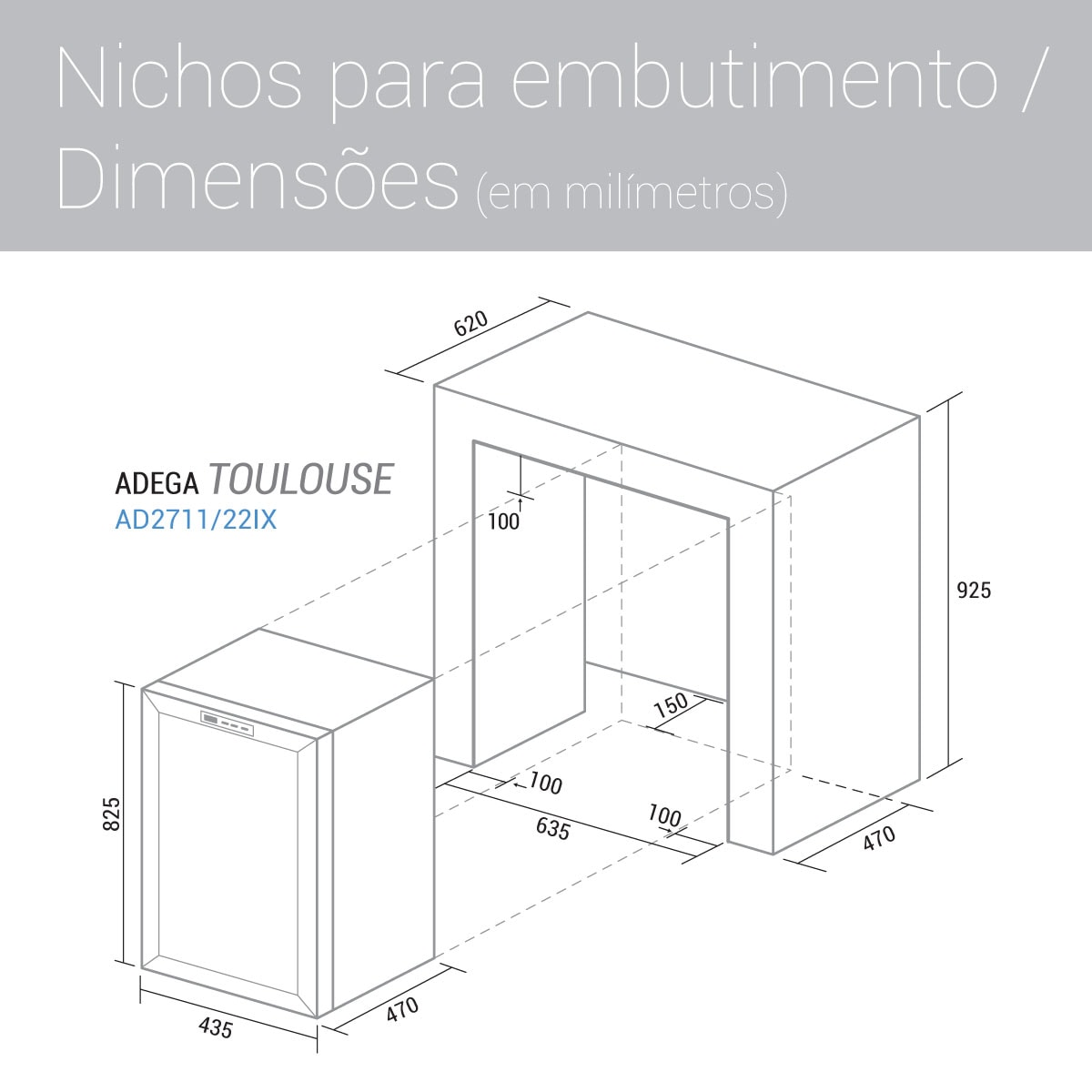 Adega Climatizada Toulouse 29 Garrafas - Imagem principal - dc425882-d1c5-4cb1-809c-353213523fd3