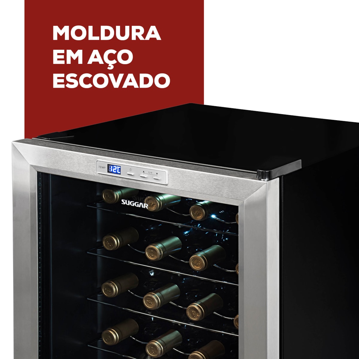Adega Climatizada Toulouse 29 Garrafas - fd6b6fb2-3903-491a-a0de-5b46b76b14ed