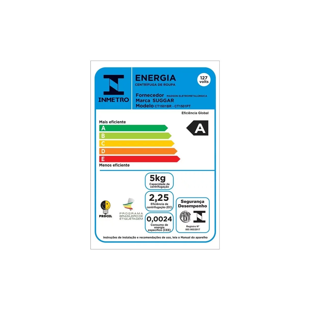 Centrifuga de Roupas Giromax 15 Kg Branca Suggar - 529be810-fe4e-4392-a7f1-cc50c1cb0390