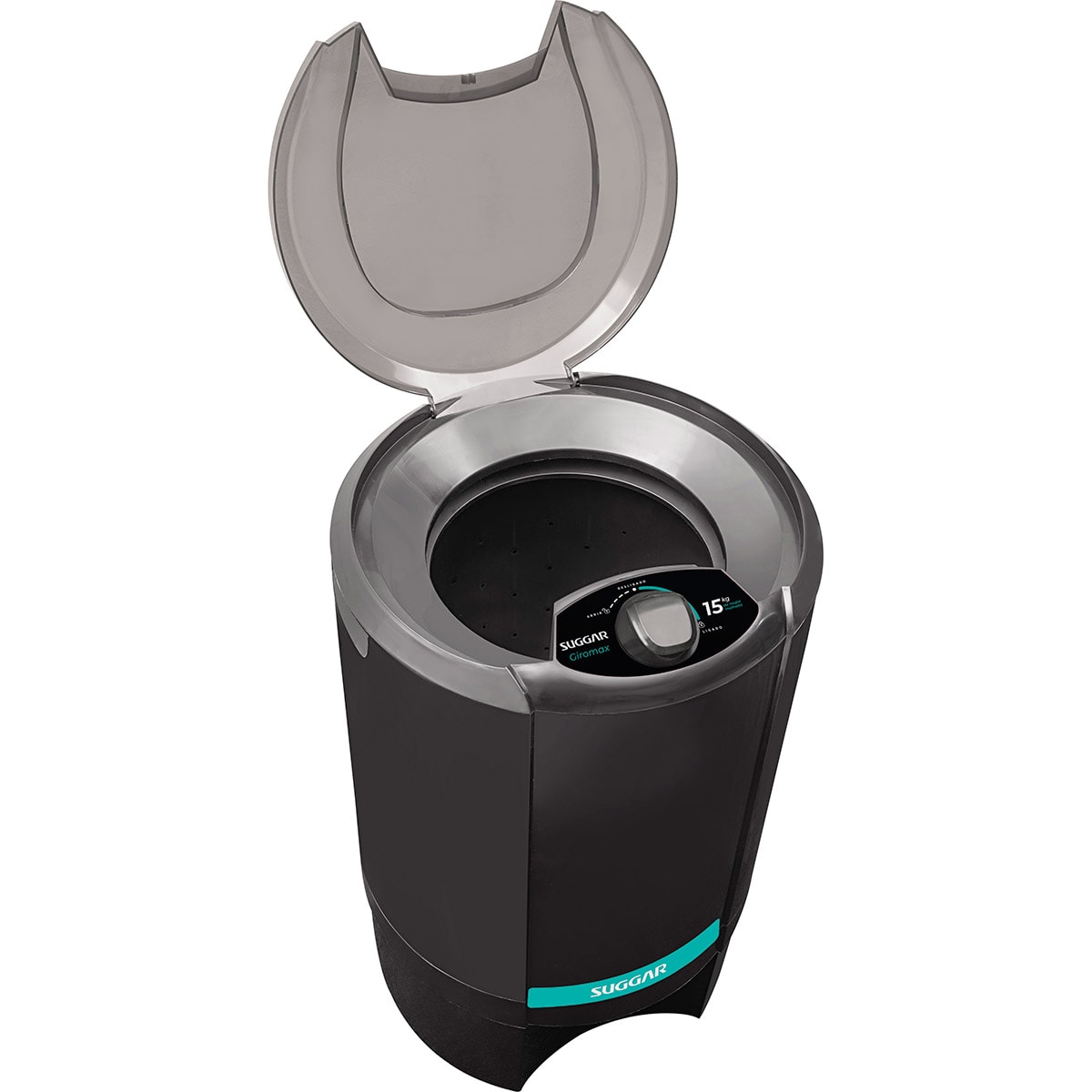 Centrifuga de Roupas Giromax 15 Kg Preta Suggar - 81b48843-39fe-4522-b808-d0337608819e