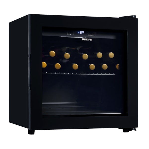 Cervejeira Suggar 48L Preta com Porta de Vidro - Imagem principal - 97d74e0b-f178-4b99-acd2-509e25271c3f