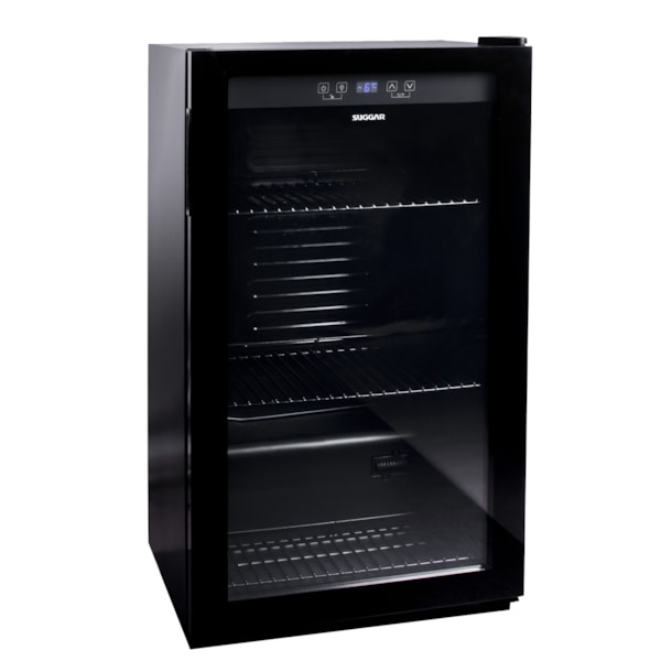 Cervejeira Suggar 98L Preto Porta de Vidro - Imagem principal - 84e3a684-a0c5-4dec-8601-67513a68a5da