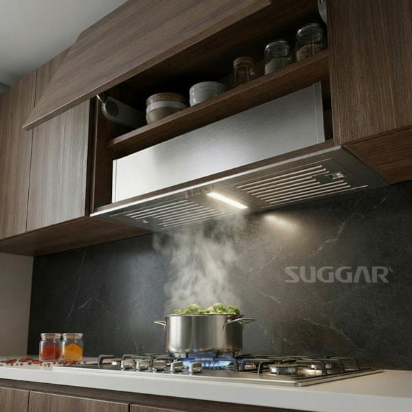 Coifa de Embutir 75 Centimetros Inox Suggar - Imagem principal - 51edd73b-f705-442a-b64f-99de3f99a2d2