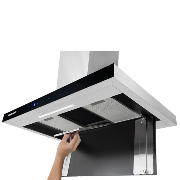 Coifa de Ilha Wifi LED 90cm Suggar - Imagem principal - 974e0063-5be1-4ad6-8d77-eccc6802d952