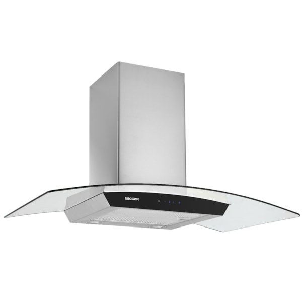 Coifa de Parede Esmeralda Touch 90 Cm Inox Suggar - Imagem principal - 5d5b2667-b1cd-4427-b647-38f11b1277e4