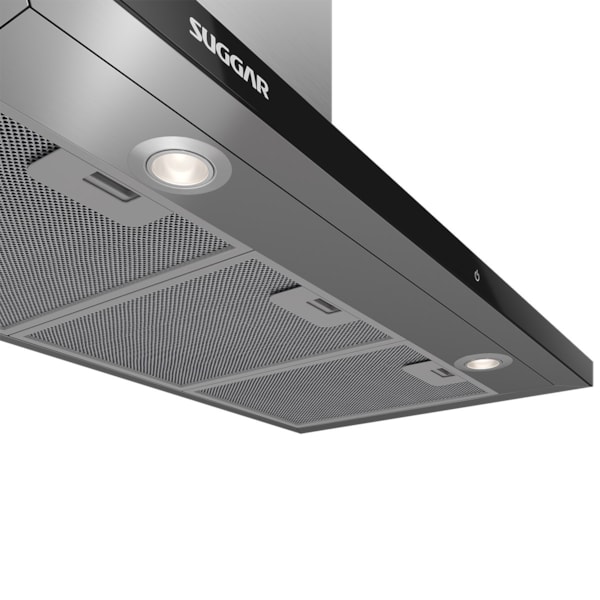 Coifa de Parede Granada Slim Touch Inox 90cm - Imagem principal - 745ad1a3-3b3c-42ba-8a66-dda996bffda6