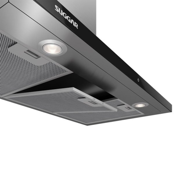 Coifa de Parede Granada Slim Touch Inox 90cm - Imagem principal - 563474cf-653c-41ab-8cb9-0ae206b7d190