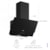 Coifa de Parede Suggar Rubi Vidro Inclinado Preta 60cm - 10e3fd66-fe03-4ec6-a09d-8b2600275fa4