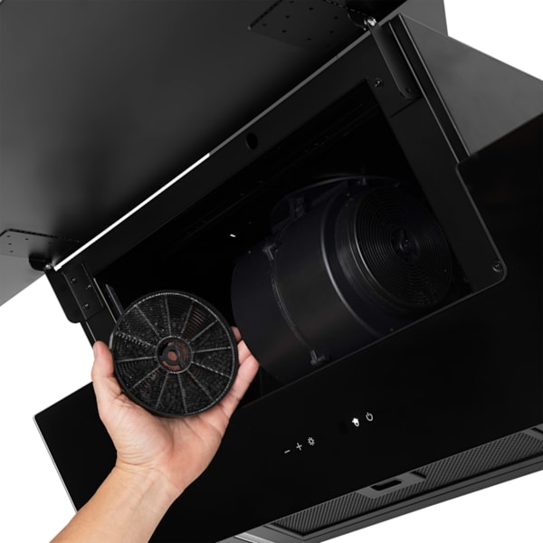 Coifa Onix 90cm  Preto - Imagem principal - ecba064c-75ae-4292-89f7-5a4a63484c3d