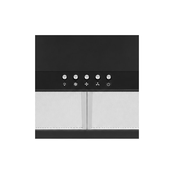 Coifa Parede Piramidal Suggar Ágata Led Preta 60cm - Imagem principal - 6c614c81-10fa-419a-9bb5-14d82fb5e573