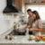 Coifa Parede Piramidal Suggar Ágata Led Preta 90cm - 823cd10d-256b-4718-bc17-67a4ec80d402