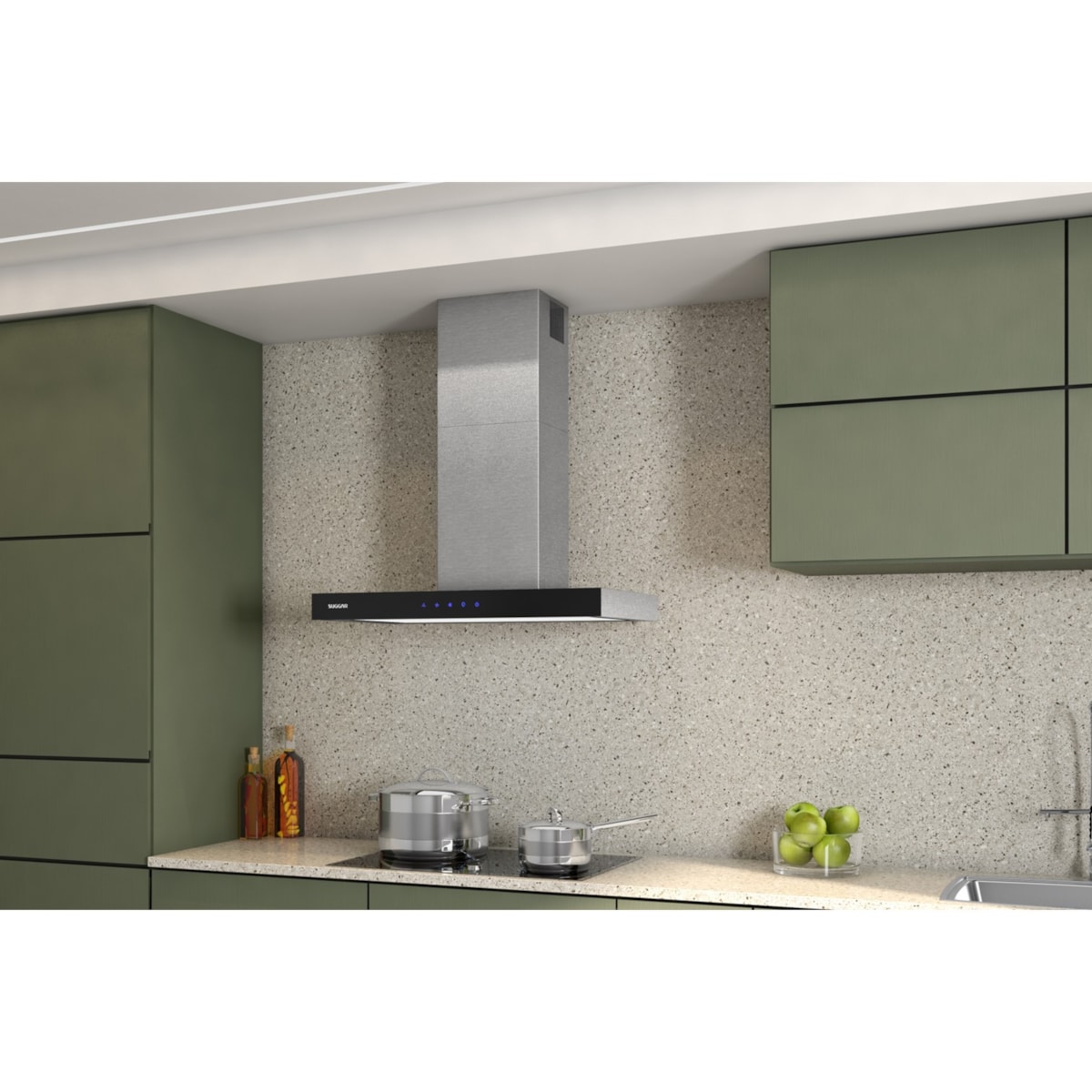 Coifa Suggar Granada LED 90CM Suggar - Imagem principal - bee24ec8-2e43-4260-929c-4fdf874100d8