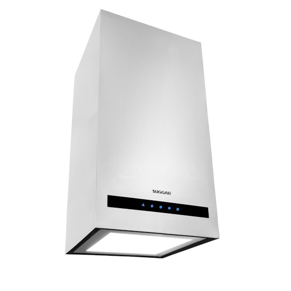 Coifa Suggar parede Quadrada LED Inox - Imagem principal - d11a0161-f758-4b3a-b104-940be9a0effc