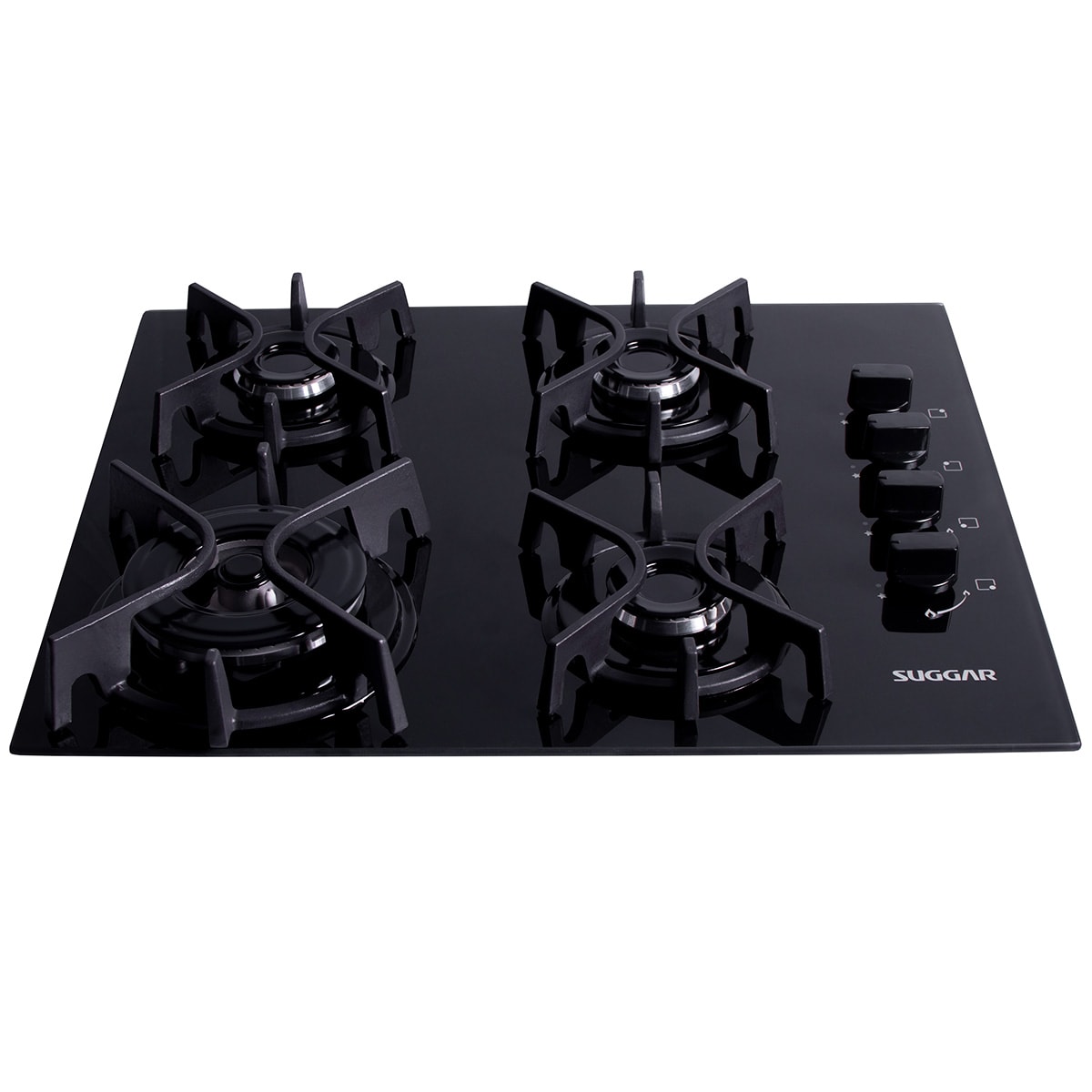 Cook top Vidro 4 queimadores - Imagem principal - 060c12ed-8dd3-4651-b17c-070cd265226b