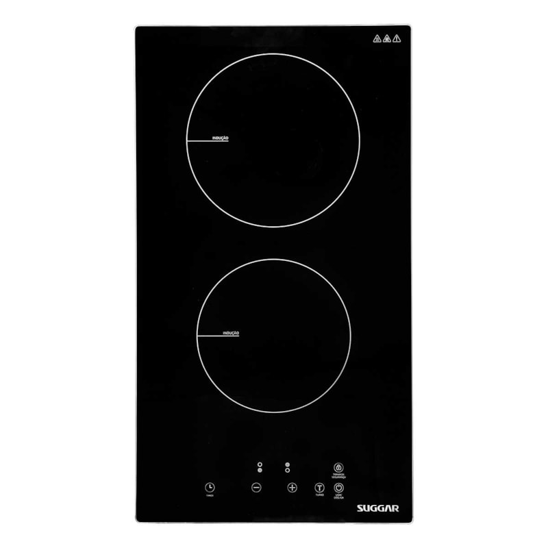 Cooktop de Indução 2 Zonas de Aquecimento Suggar Suggar