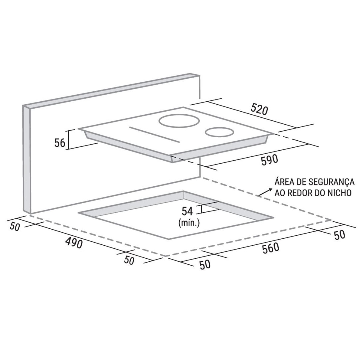 Cooktop de Indução 4 Zonas de Aquecimento FLEX Suggar - daef8295-4104-4cb8-8548-568a60299045