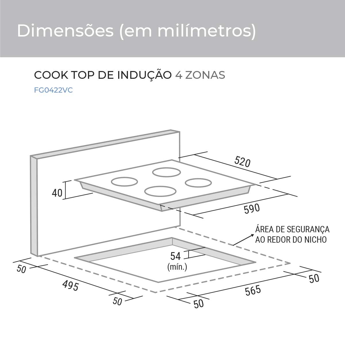 Cooktop de Indução 4 Zonas de Aquecimento Suggar - ce9202fb-7d97-441e-8d61-7901d23770ce