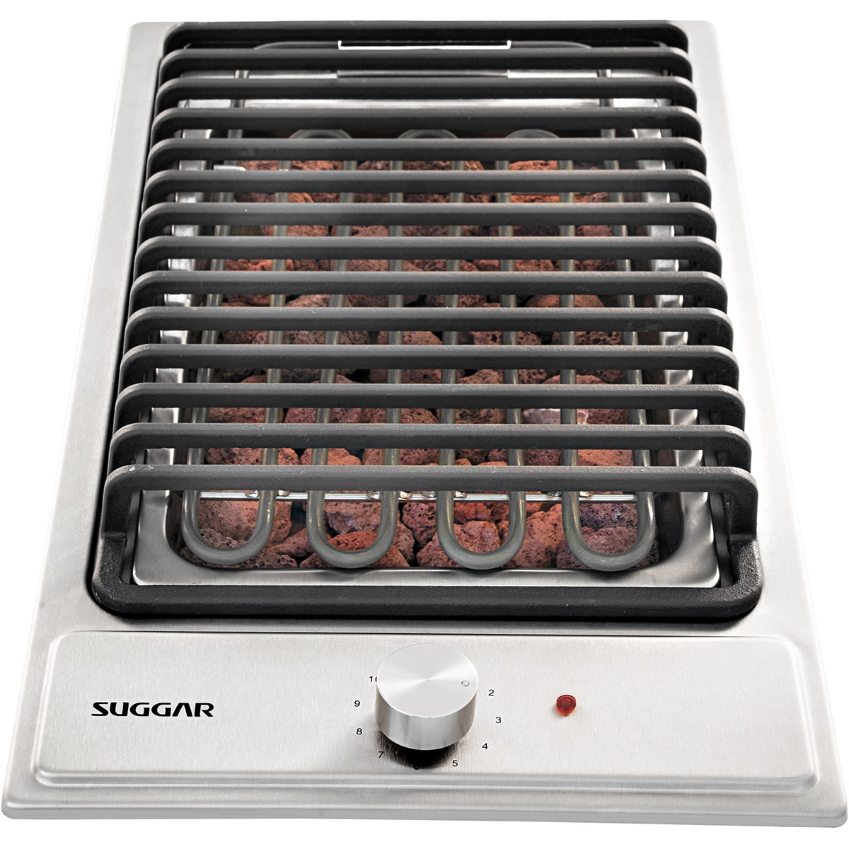 Cooktop Elétrico Inox Barbecue Churrasqueira com Grelha - 0cb6a84e-b892-4855-a409-cb1386eed735