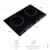 Cooktop Portátil de Indução 2 Zonas Preto - 886b44ea-f80d-4b3c-8dd8-3428d00b2c32