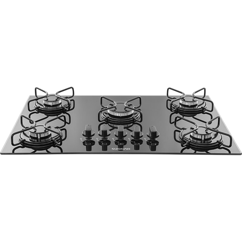 COOKTOP VIDRO 5 QUEIMADORES SUGGAR FG5005AVP Suggar