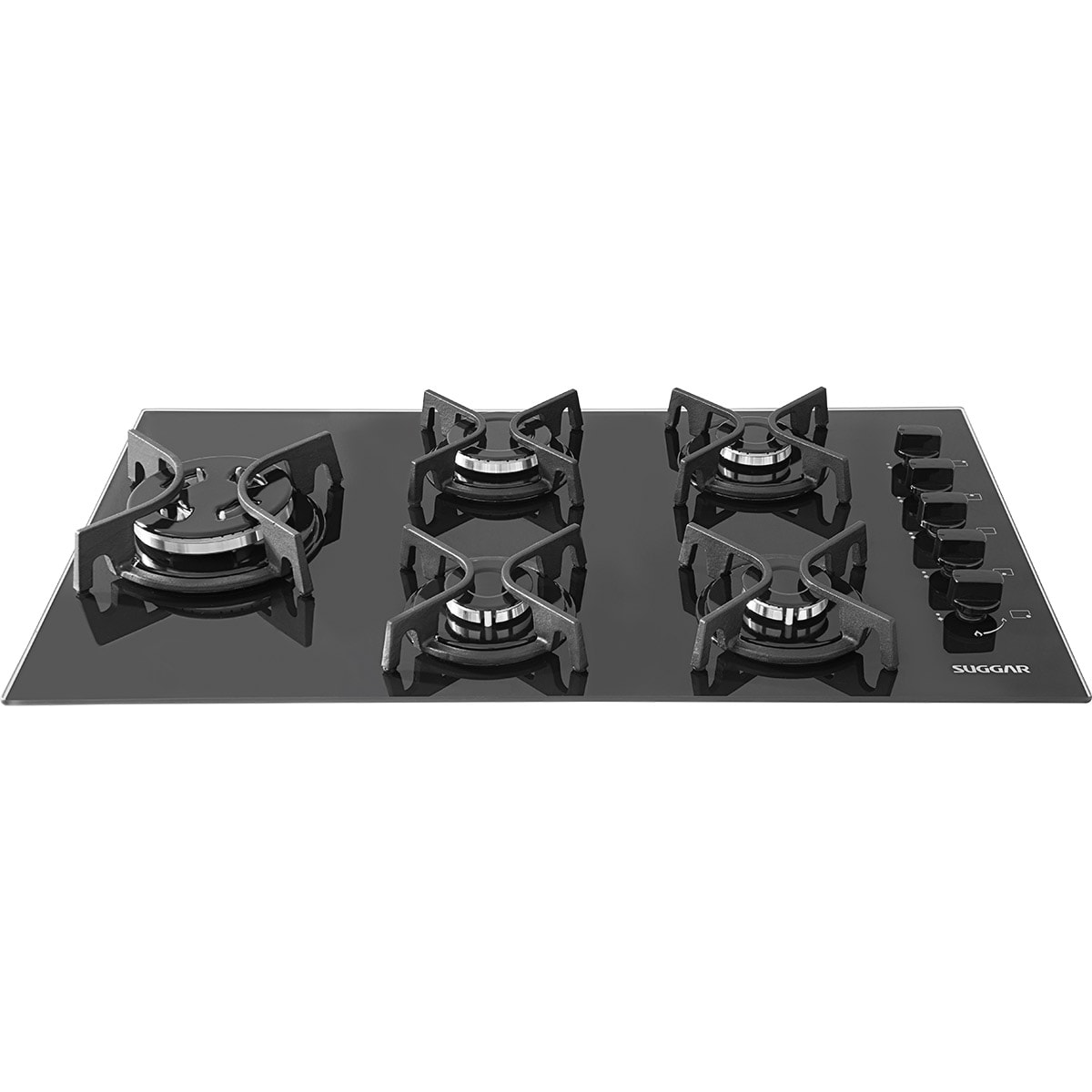 Cooktop Vidro Preto 5 Queimadores FG5535FVP - 606ed785-54bb-4337-9fde-39f6936f13b1