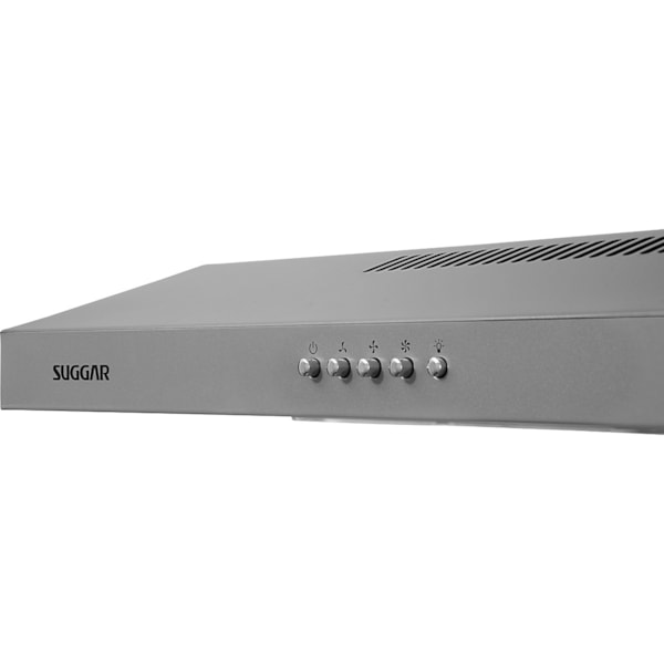 Depurador de ar Slim 60 Cm Prata Suggar - Imagem principal - 09d89cfc-72ba-4661-8606-f0e53da5415a