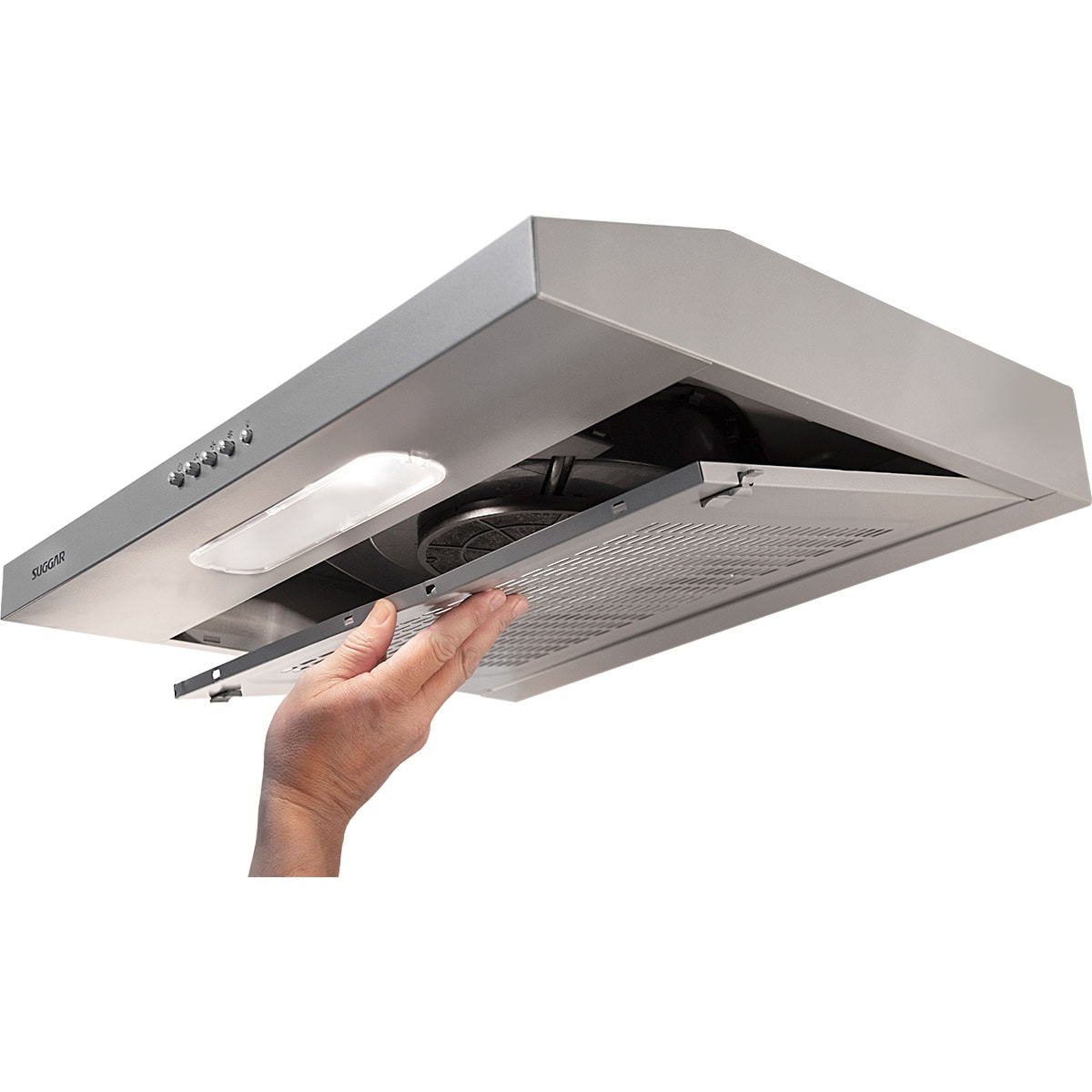 Depurador de ar Slim 60 Cm Prata Suggar - 111afc08-1fd8-4670-935c-b66653ef9242
