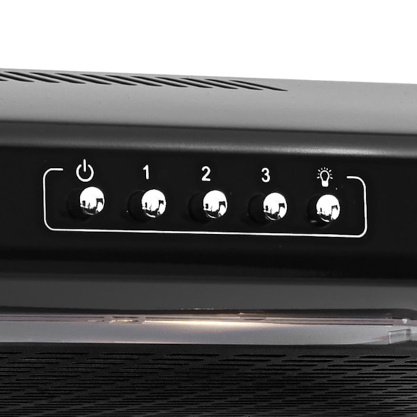 Depurador de ar Slim 60 Cm Preto - Imagem principal - 8d728c7c-72c8-46d0-ad2a-cbd9b1a37963