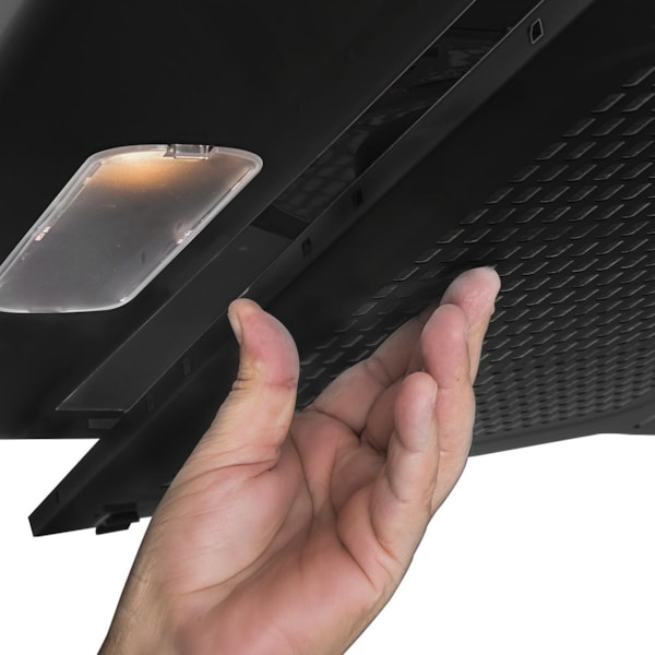 Depurador de ar Slim 60 Cm Preto - Imagem principal - 04913c9f-e61f-4bae-b6e6-e9466490dd4e