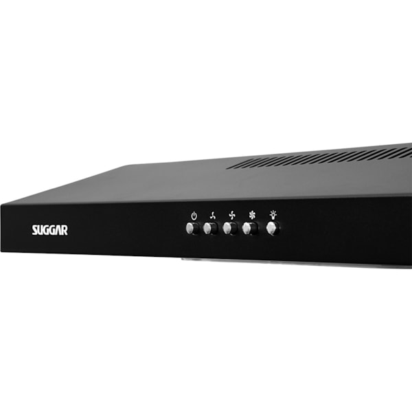 Depurador de ar Slim 60 Cm Preto Suggar - Imagem principal - 7a51c12a-8712-417c-8129-b95a19ee483f