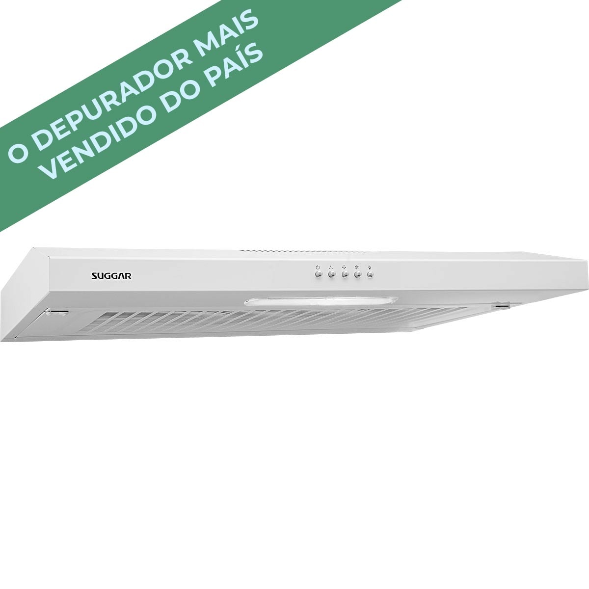 Depurador de ar Slim 80 Cm Branco - Imagem principal - 97a38674-3f78-4948-b323-59a7b6ecc3ec