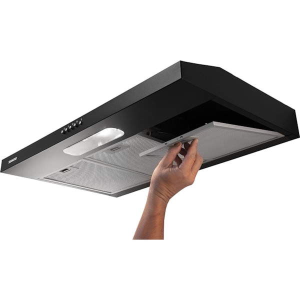 Depurador de ar Slim 80 Cm Preto Suggar - Imagem principal - 44acb8c5-a335-4c86-bbe2-59fb718e5211