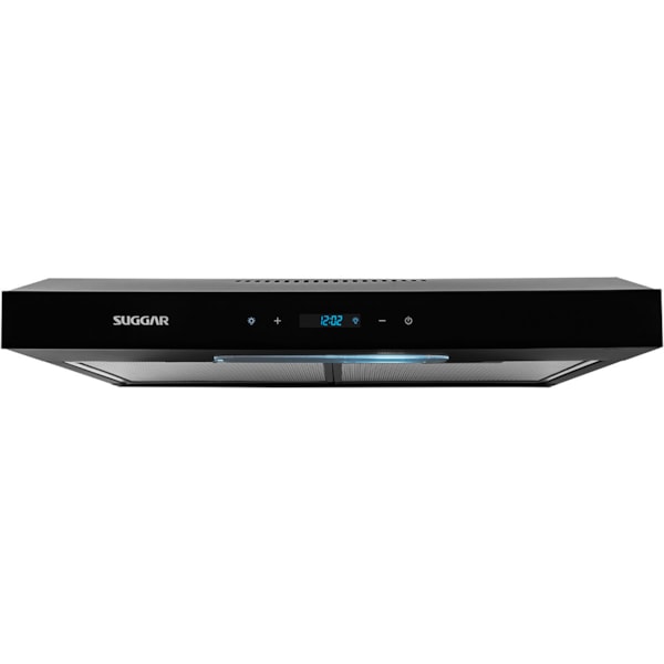 Depurador de ar Slim Touch 80 Cm Preto Suggar - Imagem principal - b7bd2a14-61c6-4851-9bca-7daa6476f5ab