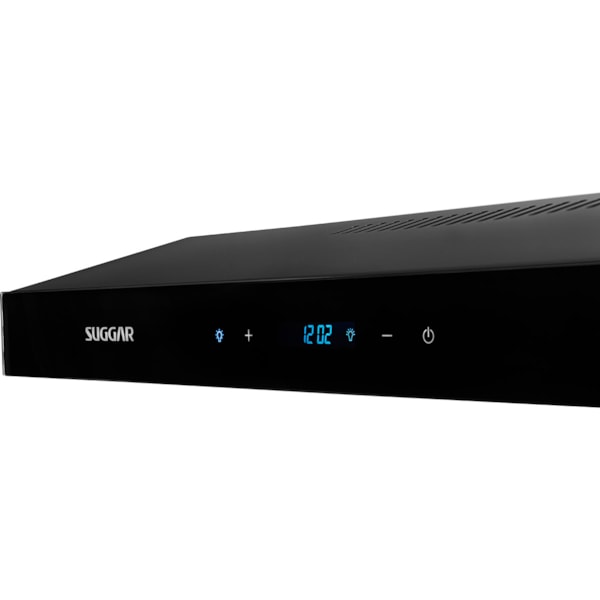 Depurador de ar Slim Touch 80 Cm Preto Suggar - Imagem principal - 032a783f-bee0-4841-8ca8-0294f2917e1d