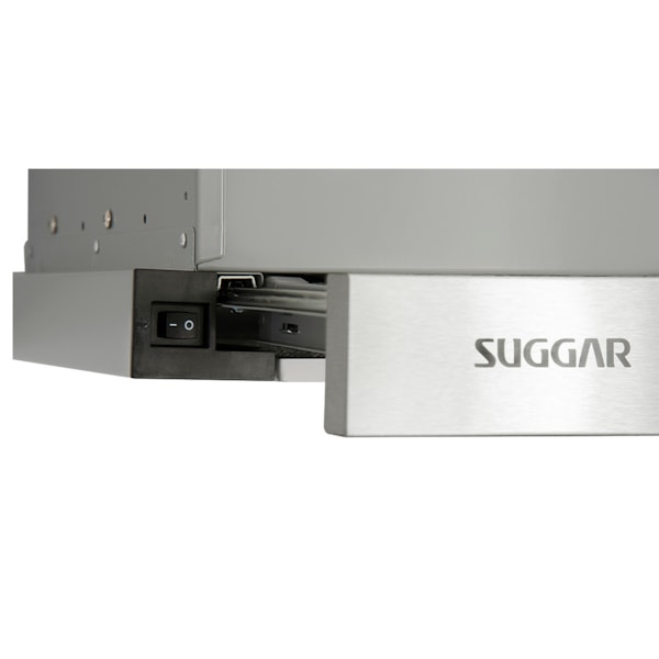 Depurador de Embutir Slim 80 Cm Inox Suggar - Imagem principal - f9210b70-1c11-4af9-83fc-1187e39159fb