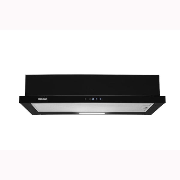 Depurador de Embutir Slim Touch 80 Cm Preto Suggar - Imagem principal - 620a4dd4-4d64-4afa-a0e9-c42b6c904cbe