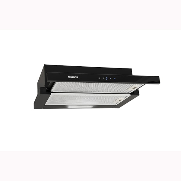 Depurador de Embutir Slim Touch 80 Cm Preto Suggar - Imagem principal - 5ba0ba49-a811-4282-a761-93d8e74daea7