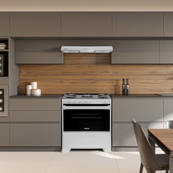 Depurador e Exaustor de ar Slim 80 Cm Branco Suggar - Imagem principal - 4fba0efc-79e1-417f-881d-eedbaf2f7fe4