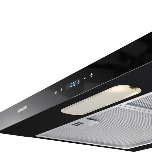 Depurador e Exaustor de ar Slim Touch 60 Cm Preto Suggar - Imagem principal - 65e2908f-3552-479c-897e-4eef2508cbb7