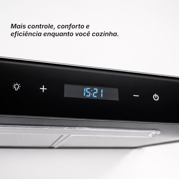 Depurador e Exaustor de ar Slim Touch 80 Cm Preto Suggar - Imagem principal - efadf690-57a6-4ff0-b888-0179957d5dc4