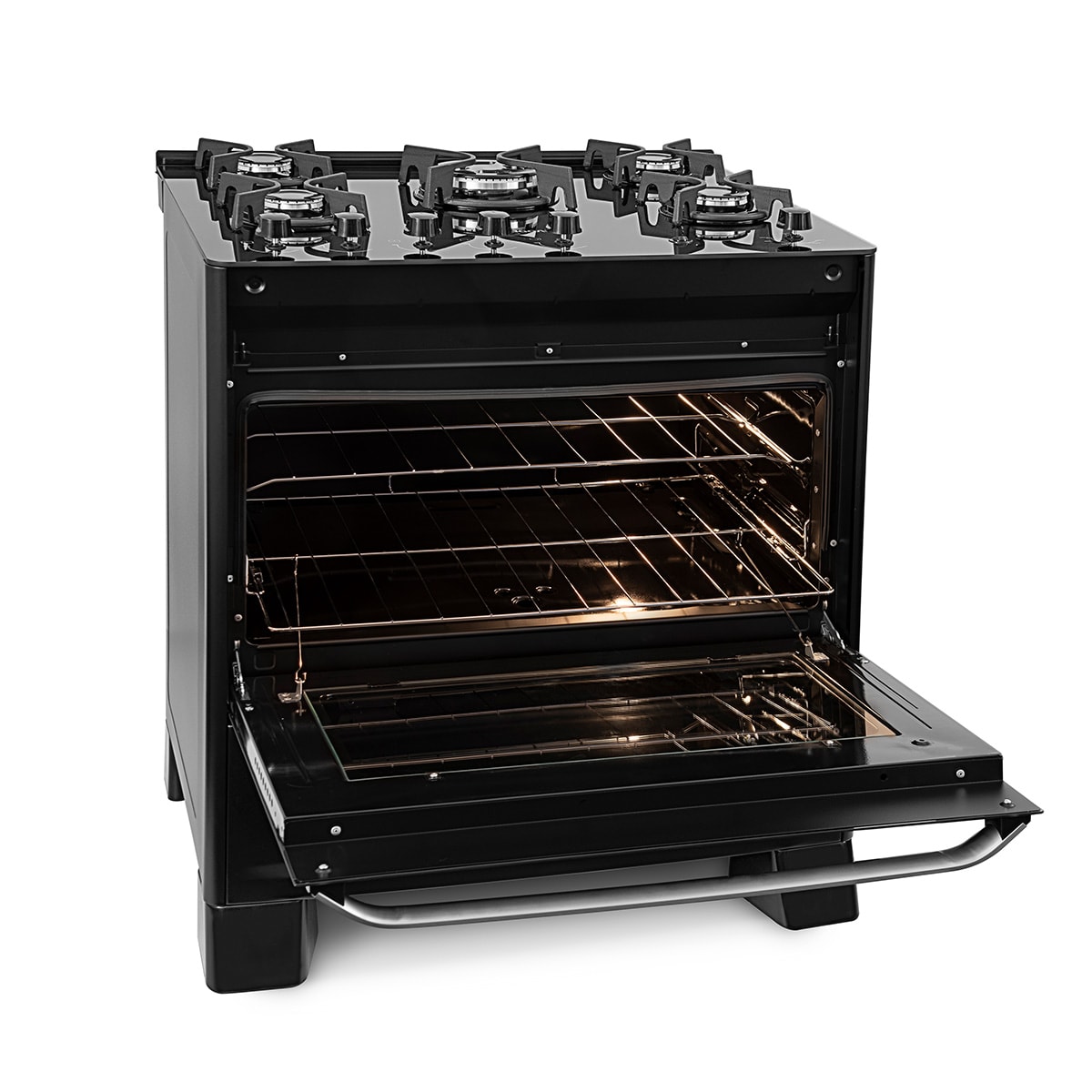 Fogão Best Glass 5 Queimadores Preto Bivolt FGVBG510PT Suggar - 98760688-98c7-44f5-8040-609dd67c13cc