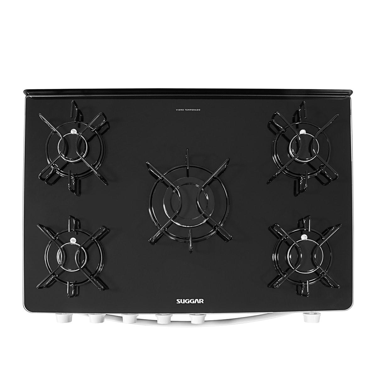 Fogão Cook Glass 5 Queimadores Branco Bivolt FGVCG510BR Suggar - 26acced5-a8b0-4c2c-8d16-3ae0440fdf83