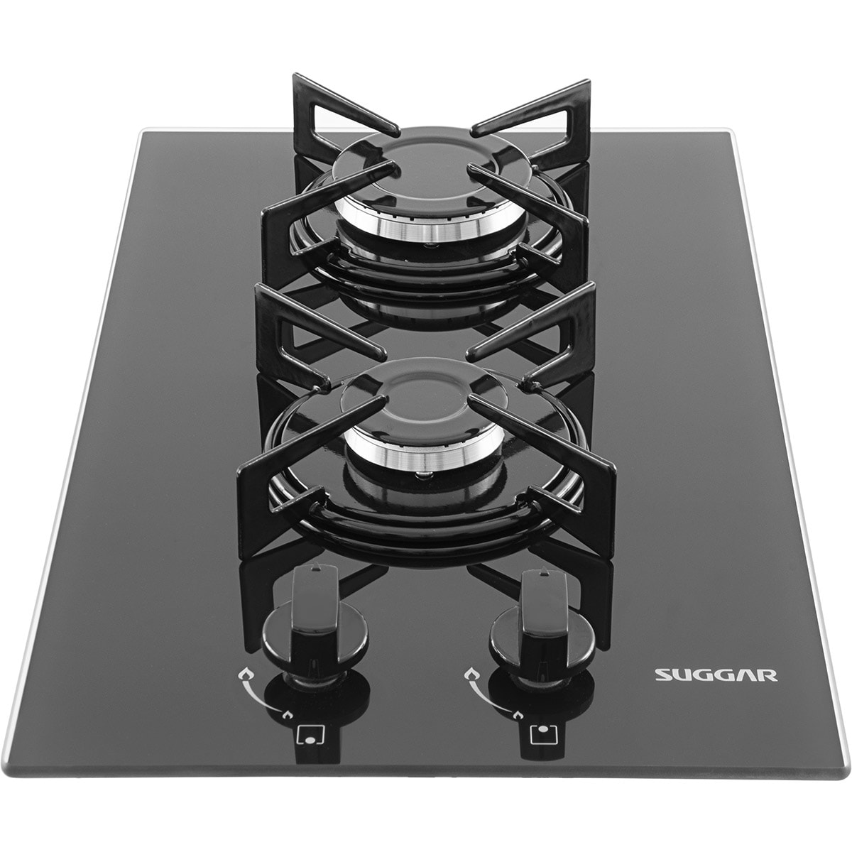 Fogão de Mesa Cooktop 2 Bocas Vidro Preto à Gás Suggar FG2002VP - 9c756c66-77cc-40b7-b7f7-d8c89d9d2fcc