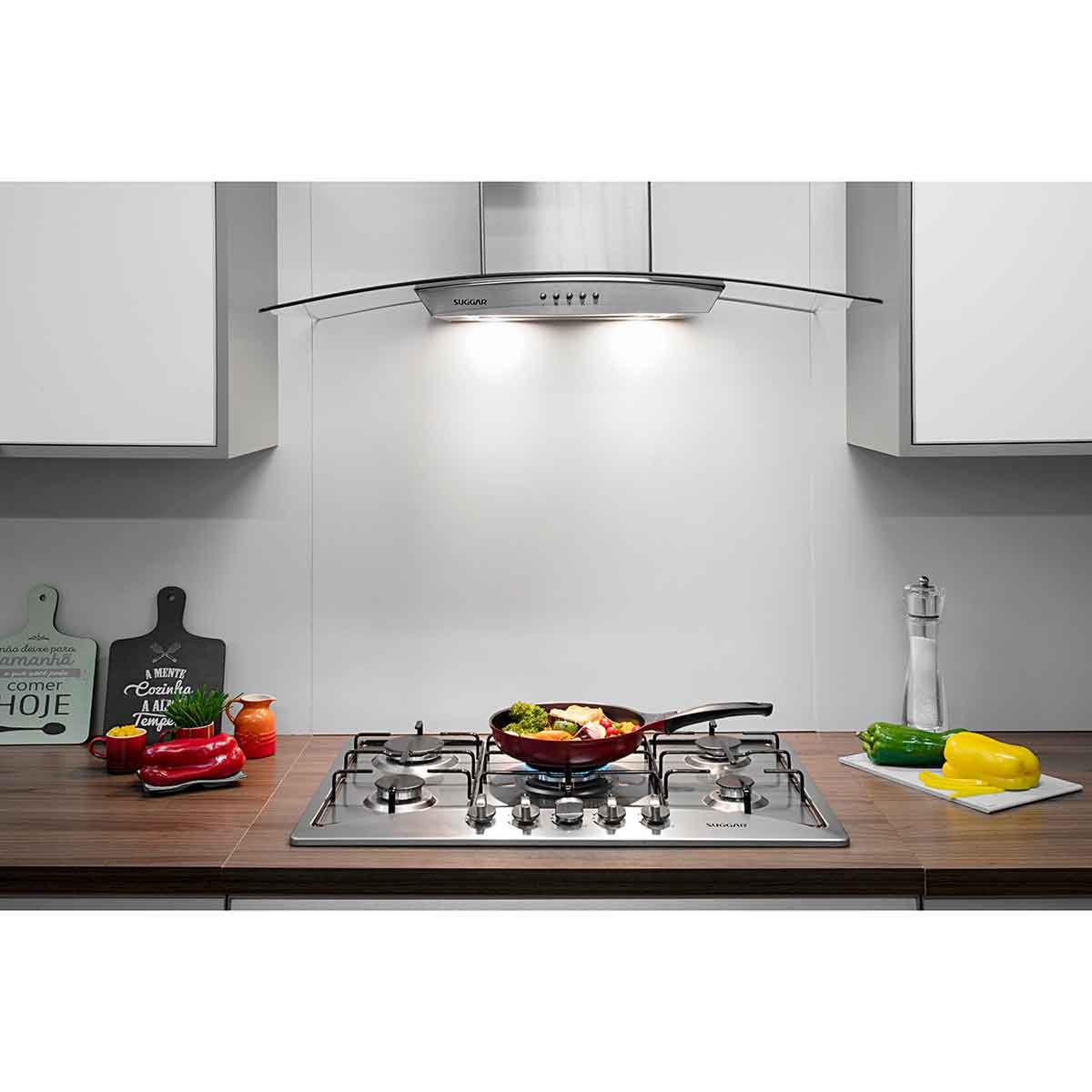 Fogão de Mesa Cooktop 5 Bocas Aço inox à Gás Suggar FG5135IX - f354b6a6-840c-47f0-9237-6443967bd983