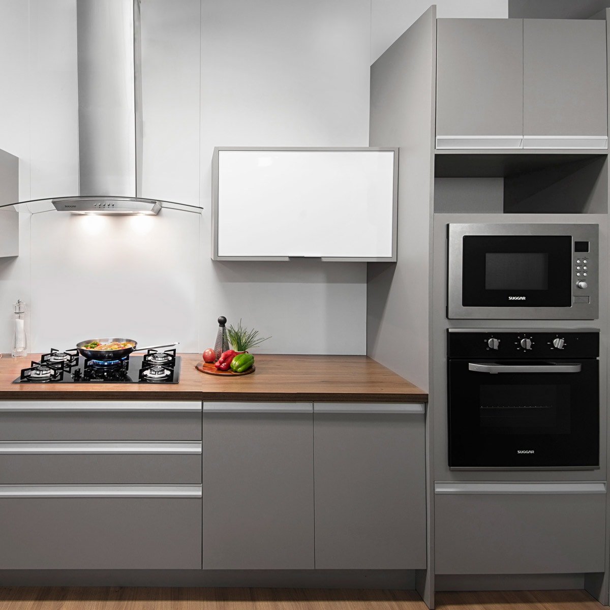 Fogão de Mesa Cooktop 5 Bocas Vidro Preto à Gás Suggar FG5305VP - 2f9f9959-79ac-454e-8de1-7c4d2f89568a