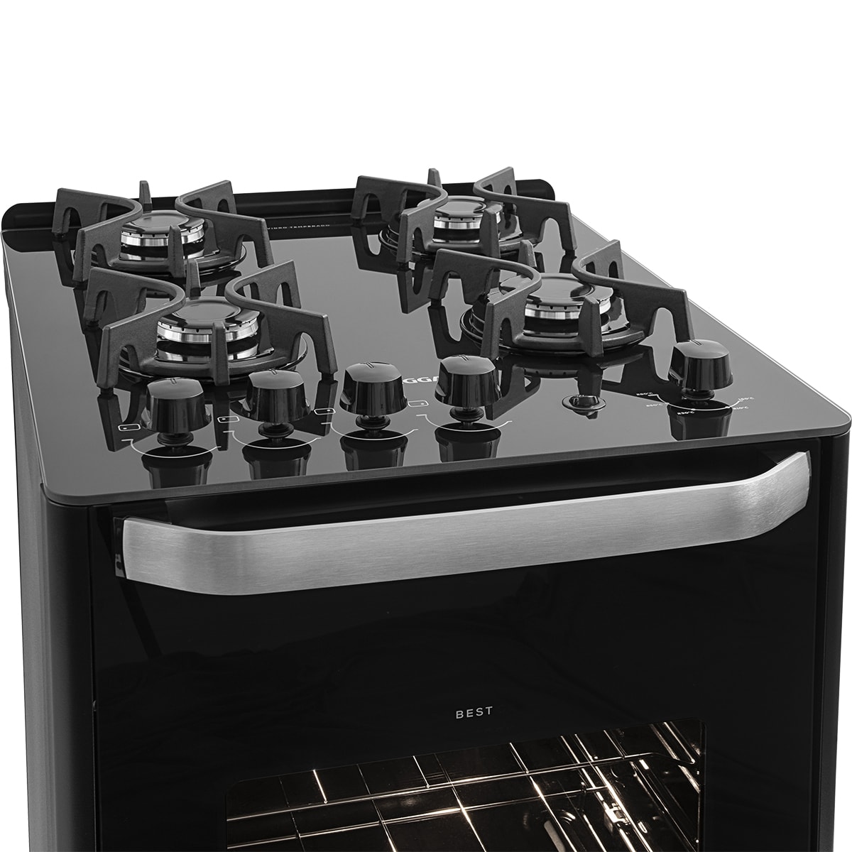 Fogão de Piso Best Cook 4 queimadores FGV405PT - f7b2e519-4817-418a-9172-5cd52b965a83