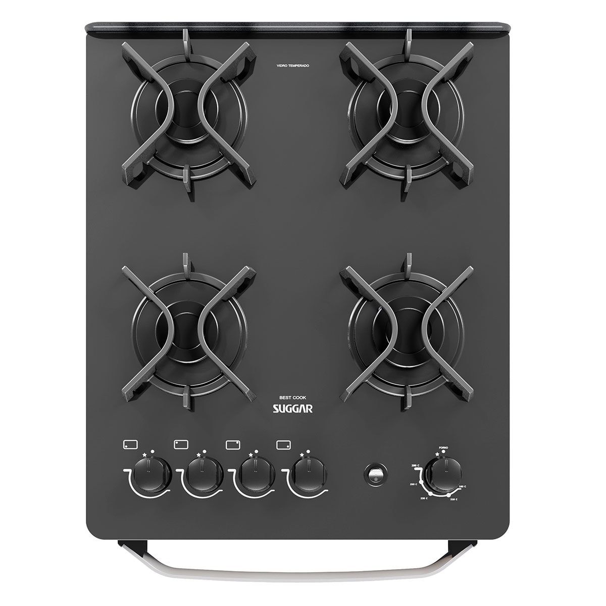 Fogão de Piso Best Cook 4 queimadores Prata FGV405PRIX Suggar - 950c20ce-c95e-4ede-a8a0-d3e10438d1b8